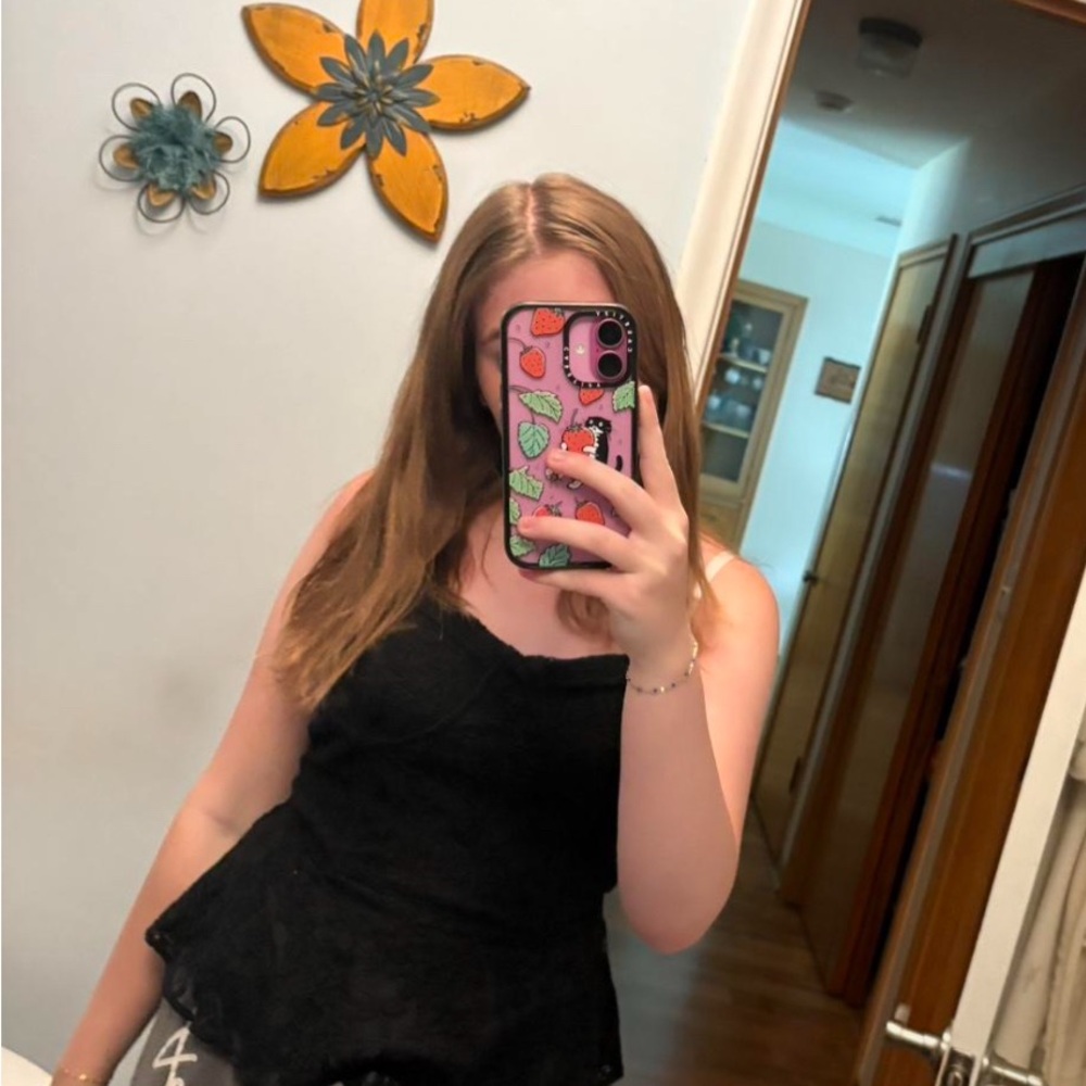 Forever 21 Black Camisole Top